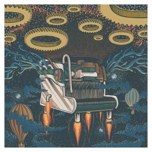 Space Espresso Machine Artwork